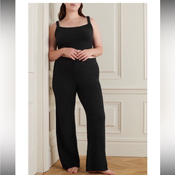 Skims Cozy Knit Pant / Onyx / SZ 4x NWT - Picture 1 of 6
